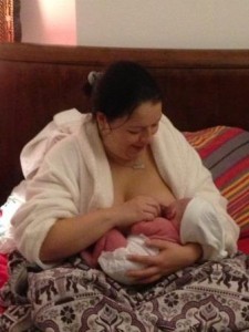 Trust your body and trust your instinct! Breastfeeding Landmark!